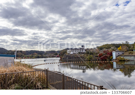 Kameyama Lake scenery 133706607