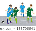 Close soccer match 133706641