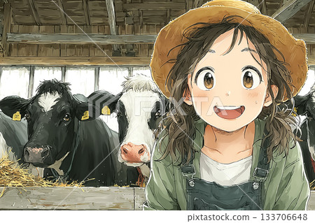 美優系列：美優在牛棚餵牛 133706648