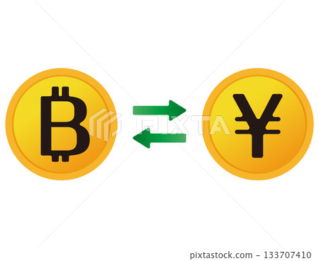 貨幣圖示:比特幣虛擬貨幣 貨幣圖示:比特幣虛擬貨幣 133707410