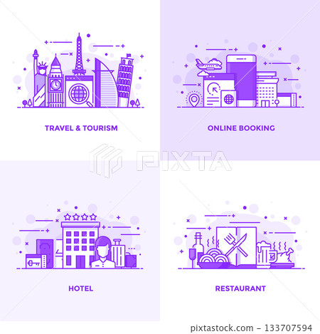 Flat line Purple Designed Concepts 6 133707594