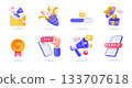 Modern 3d Icons 3 133707618
