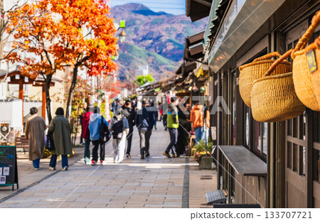 Matsumoto City, Nawate Street, Autumn Scenery 133707721