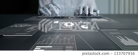 AI Interpreting Big Data Visualization Dashboard Latch AI Interpreting Big Data Visualization Dashboard Latch 133707916