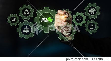 Net zero sustainability ecosystem concept Parse Net zero sustainability ecosystem concept Parse 133708159