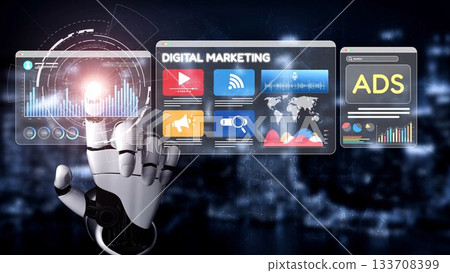 Online Ads Strategy and Digital Content Marketing for Business Growth Muxer 133708399