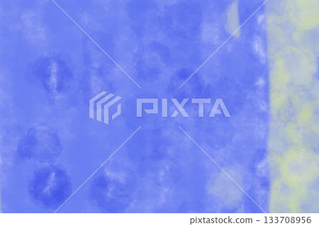 Illustration material: Gold pattern on a dark blue background (night sky image) 133708956
