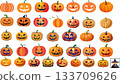 36 Unique Jack-o'-Lanterns and Pumpkins Collection 133709626