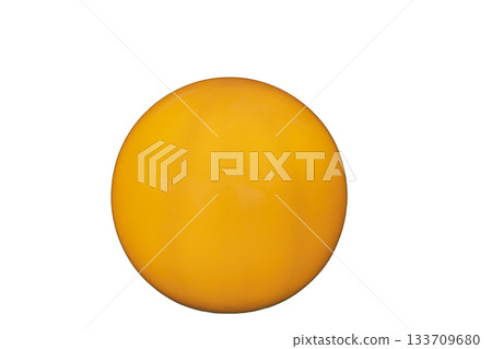 Yellow Glowing Sphere Resembling Full Moon Yellow Glowing Sphere Resembling Full Moon 133709680