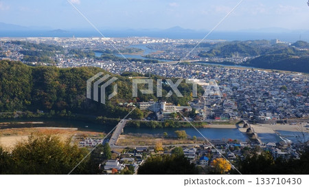 View of Iwakuni Air Base from Iwakuni Castle Tower 3 133710430