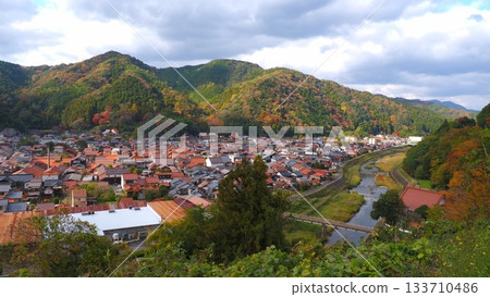View from Tsuwano Castle Town Observation Square 2 133710486