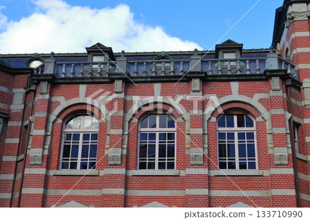 Red bricks of the former Iwate Bank main building (Iwate) 133710990