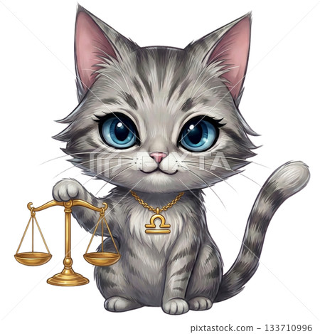Libra Cat – Constellation Character Material (Libra Cat) 133710996