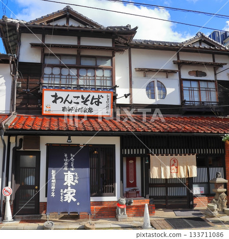 A view of a traditional soba restaurant in Morioka (Iwate) A view of a traditional soba restaurant in Morioka (Iwate) 133711086