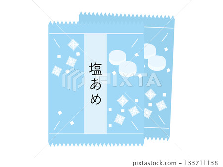 鹹糖簡圖，2包 133711138