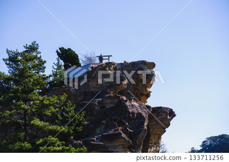 [江島] 一塊巨大的神聖岩石 133711256