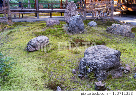 Winter at Kenninji Temple, Hojo Garden, Choontei 3, Higashiyama Ward, Kyoto City, Kyoto Prefecture 133711338
