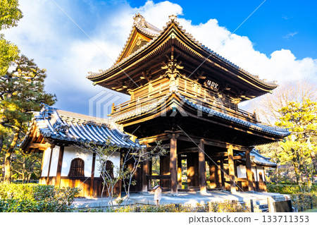 冬季的建仁寺:京都府京都市東山區三門及博克蘇路3號 冬季的建仁寺:京都府京都市東山區三門及博克蘇路3號 133711353