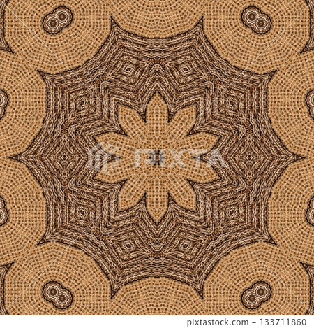 Rustic Jute Fabric Pattern with Woven Burlap Texture craft background. Natural Jute Sack. Organic Burlap Texture for any fashion Design Use Rustic Jute Fabric Pattern with Woven Burlap Texture craft background. Natural Jute Sack. Organic Burlap Texture for any fashion Design Use 133711860