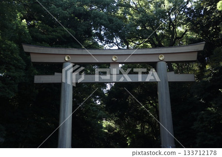 Meiji Shrine Torii Meiji Shrine Torii 133712178