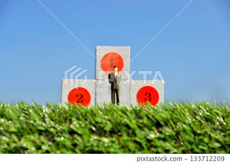 Businessman summit ambition image 133712209