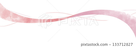 Red watercolor line material reminiscent of wind Red watercolor line material reminiscent of wind 133712827