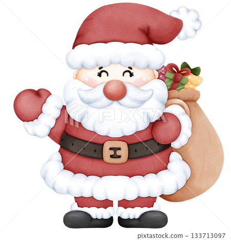 Santa in Christmas Santa in Christmas 133713097