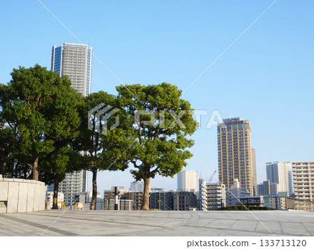 High-rise apartment buildings seen from the Sumida River Terrace | Tsukishima and Kachidoki High-rise apartment buildings seen from the Sumida River Terrace | Tsukishima and Kachidoki 133713120
