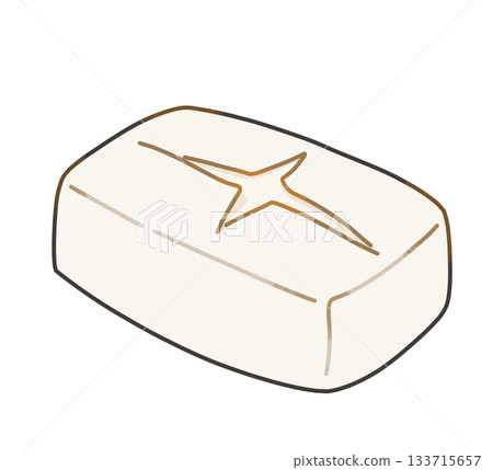 Illustration of yakimochi 133715657