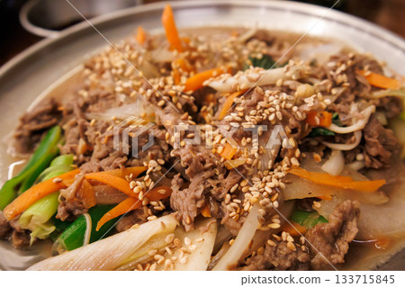 Delicious authentic Korean bulgogi Delicious authentic Korean bulgogi 133715845