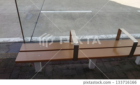 Bus stop bench 133716166