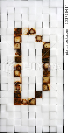 字母 D 背景材料 133716414