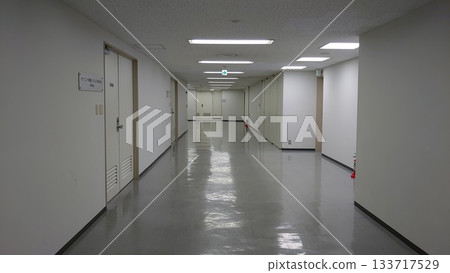 Office hallway Office hallway 133717529
