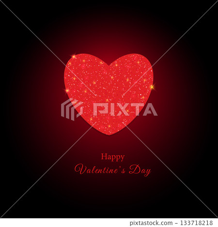 Happy Valentines day. Poster, greeting card, cover, label, sale promotion templates, background. Vector illustration Happy Valentines day. Poster, greeting card, cover, label, sale promotion templates, background. Vector illustration 133718218