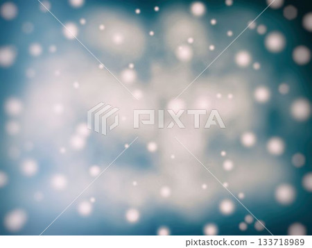 Winter Snowfall Bokeh for Holiday Background. 133718989