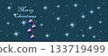 Merry Christmas and Happy New year, winter card concept 133719499