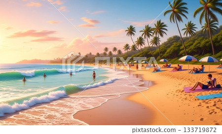 Beach Summer 133719872