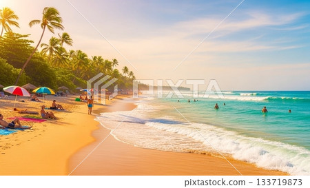 Beach Summer Beach Summer 133719873