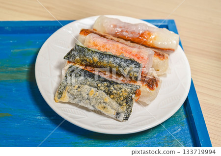 各種餡料的米紙捲 133719994