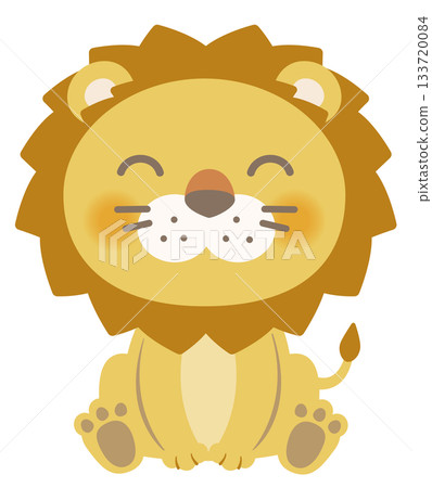 動物_獅子(坐姿) 動物_獅子(坐姿) 133720084