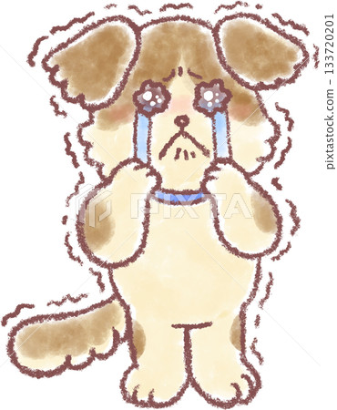 可愛的狗狗插畫_狗狗_ 可愛的狗狗插畫_狗狗_ 133720201