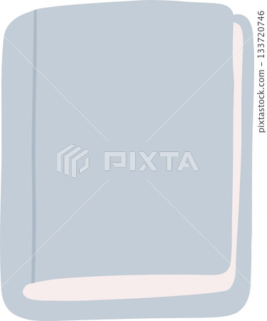 book clipart in cute flat design style 133720746