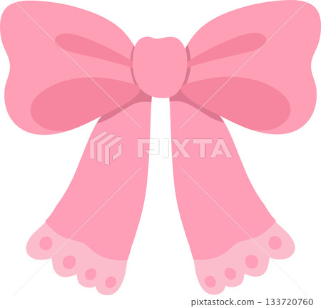 Coquette Valentine charming flat icons for cute aesthetic 133720760