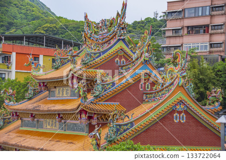 Tourist scene in Taiwan 133722064