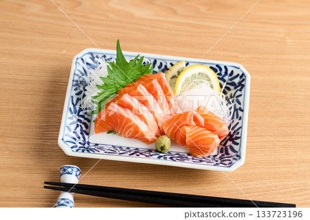 Trout salmon sashimi Trout salmon sashimi 133723196