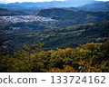 View from Mt. Hiwada in Hidaka City, Saitama Prefecture. The mountains and cityscape of Oku-Musashi 133724162