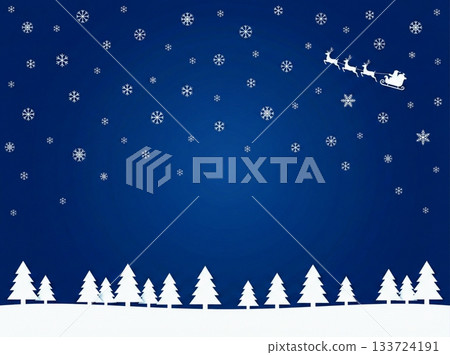 聖誕夜背景 133724191