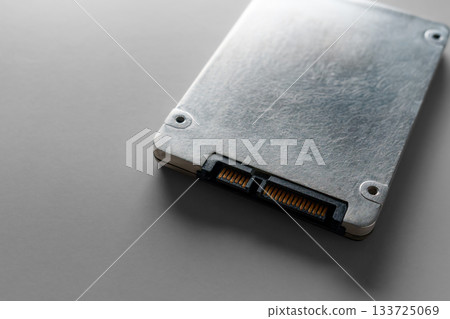 SSD storage close-up 133725069