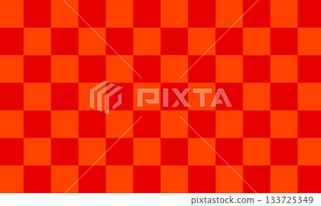 日式背景插圖,帶有紅色和橙色的方格圖案 日式背景插圖,帶有紅色和橙色的方格圖案 133725349