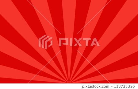 一個簡單的效果線背景,由從下方擴散的密集線條構成。 一個簡單的效果線背景,由從下方擴散的密集線條構成。 133725350